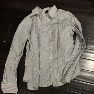 Gap fitted and lined button down